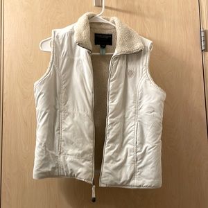 *WOMENS* White Medium American Outfitters Vest